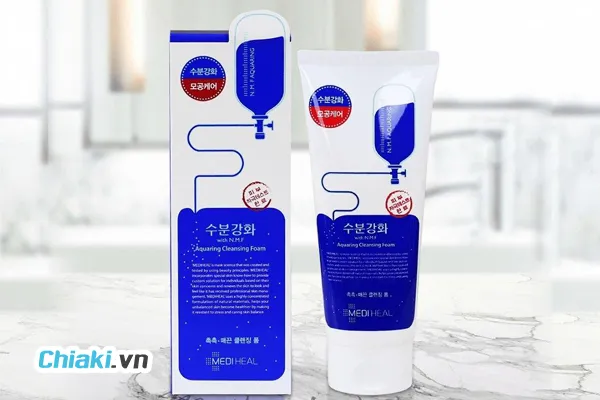 Sữa rửa mặt Mediheal xanh dương N.M.F Aquaring