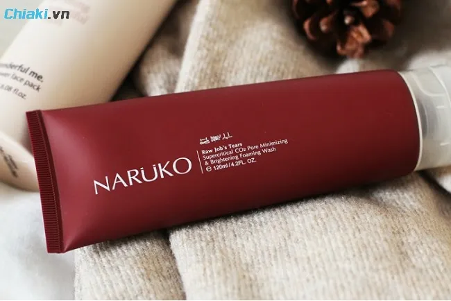 Sữa rửa mặt Naruko &yacute; dĩ nh&acirc;n đỏ RJT Pore Minimizing & Brightening Foaming Wash