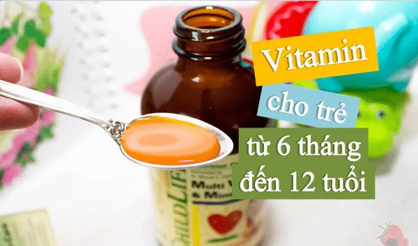 Siro Multivitamin rất tốt cho trẻ từ 6 th&aacute;ng -12 tuổi