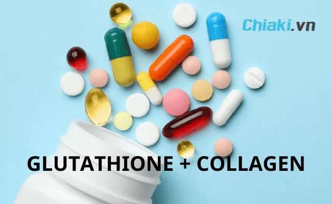 Vi&ecirc;n uống glutathione collagen