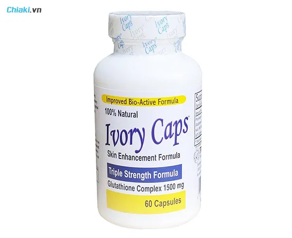 Vi&ecirc;n uống trắng da Glutathione Ivory Caps