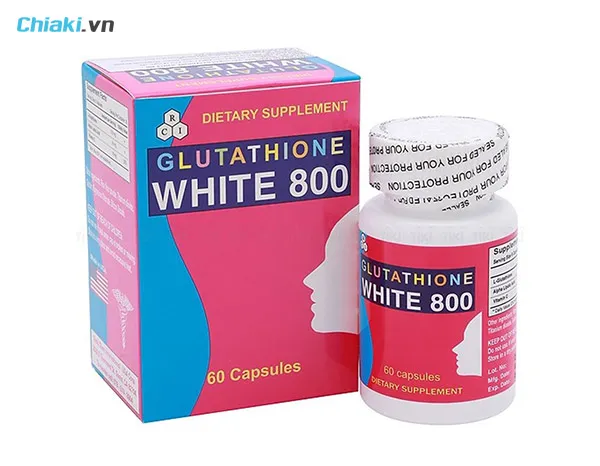 Vi&ecirc;n uống trắng da Glutathione White 800