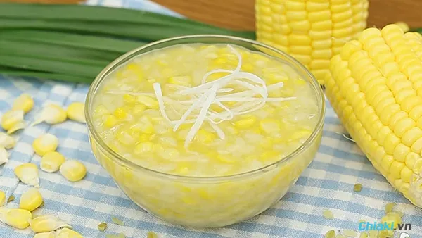 giảm c&acirc;n với m&oacute;n ch&egrave; bắp