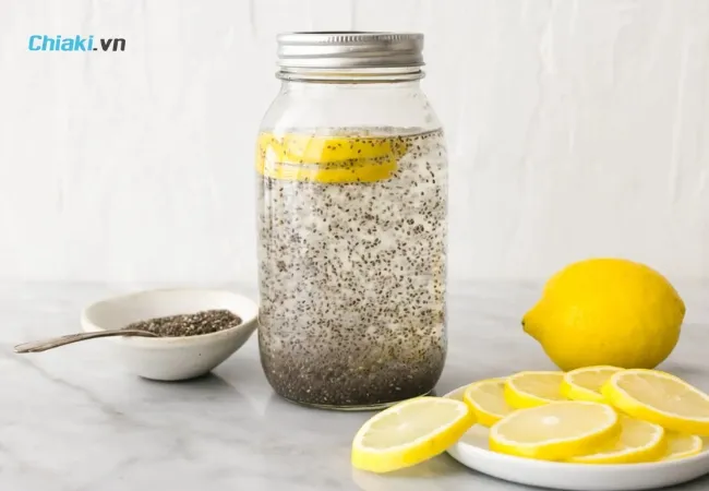 C&aacute;c loại nước uống giảm c&acirc;n từ hạt Chia