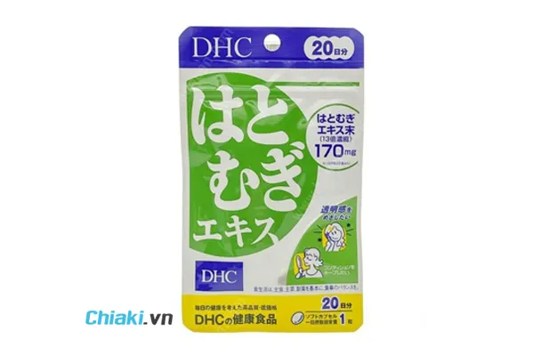 C&aacute;ch l&agrave;m trắng da mặt nhanh trong 1 tuần với DHC Coix Extract