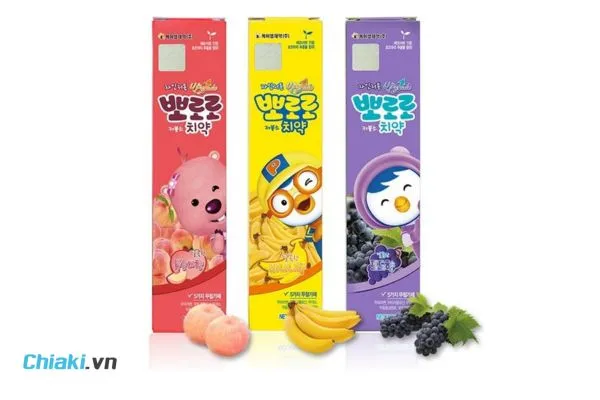 Kem đ&aacute;nh răng trắng răng H&agrave;n Quốc Pororo Cho Trẻ Em 50g