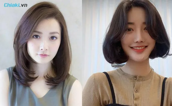 Kiểu t&oacute;c ngắn nữ cho mặt vu&ocirc;ng