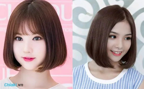 Kiểu t&oacute;c ngắn nữ uốn cụp