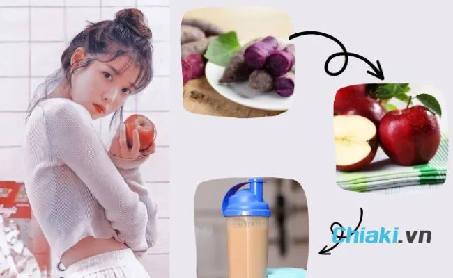 Thực đơn giảm c&acirc;n của IU
