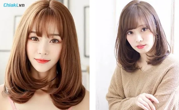 T&oacute;c ngắn cho nữ uốn phồng chữ C
