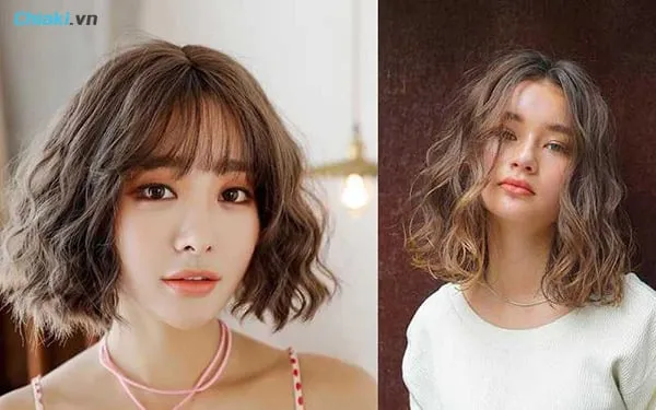 T&oacute;c nữ ngắn xoăn x&ugrave; m&igrave;