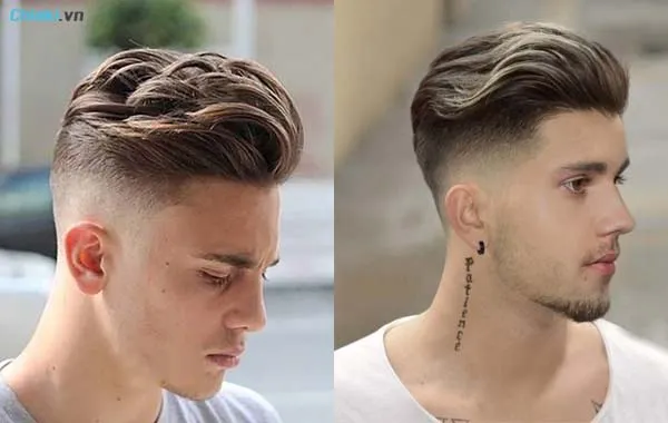 uốn t&oacute;c nam kiểu Undercut