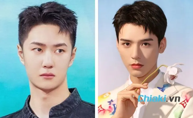 Kiểu t&oacute;c 7/3 nam ngắn
