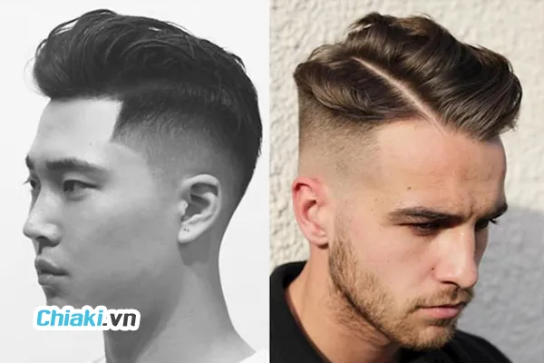 Kiểu T&oacute;c Hai M&aacute;i Nam Undercut