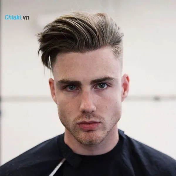 Kiểu t&oacute;c Rockabilly Quiff lịch l&atilde;m v&agrave; sang trọng