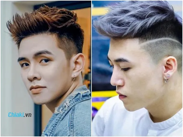 Kiểu t&oacute;c soft short quiff