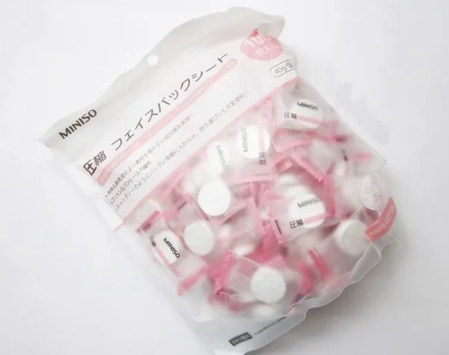 Mặt nạ giấy n&eacute;n Miniso