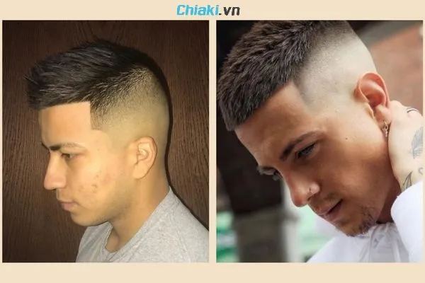 Mẫu t&oacute;c l&iacute;nh thủy đ&aacute;nh bộ Masculine