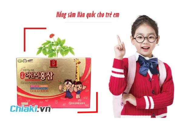 Hồng s&acirc;m cho b&eacute; H&agrave;n Quốc baby hươu cao cổ Gold Kids