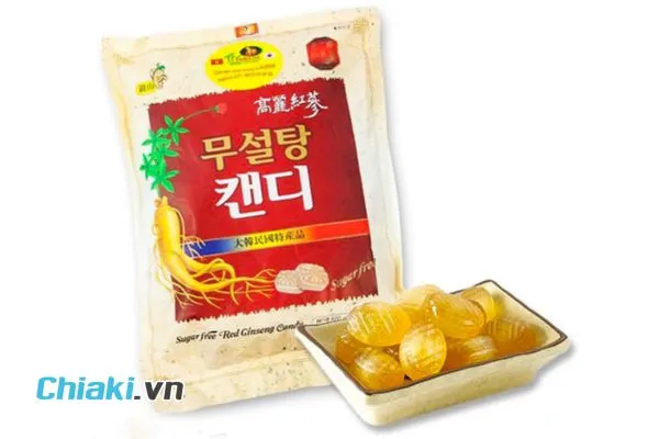 Kẹo hồng s&acirc;m kh&ocirc;ng đường H&agrave;n Quốc