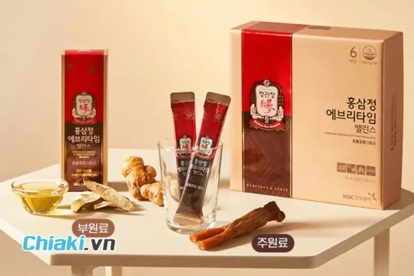 Hồng s&acirc;m 6 tuổi H&agrave;n Quốc Everytime KGC