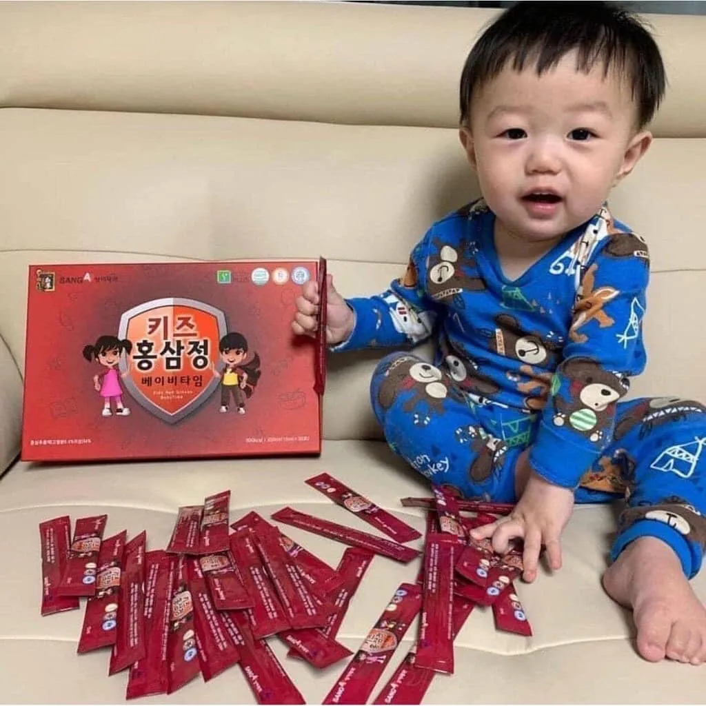 Hồng s&acirc;m h&agrave;n quốc cho b&eacute; c&oacute; tốt kh&ocirc;ng?