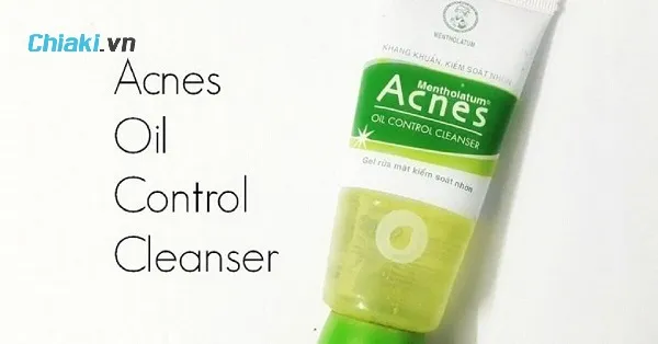 Sữa rửa mặt Acnes Oil Control Cleanser