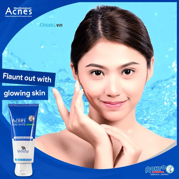 Sữa rửa mặt Acnes Pure White Cleanser