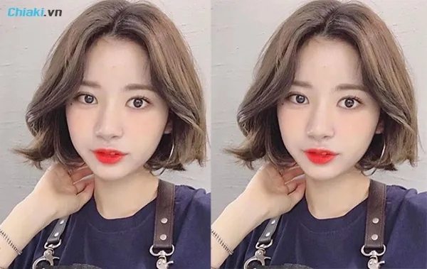 t&oacute;c ngắn uốn cụp s&agrave;nh điệu