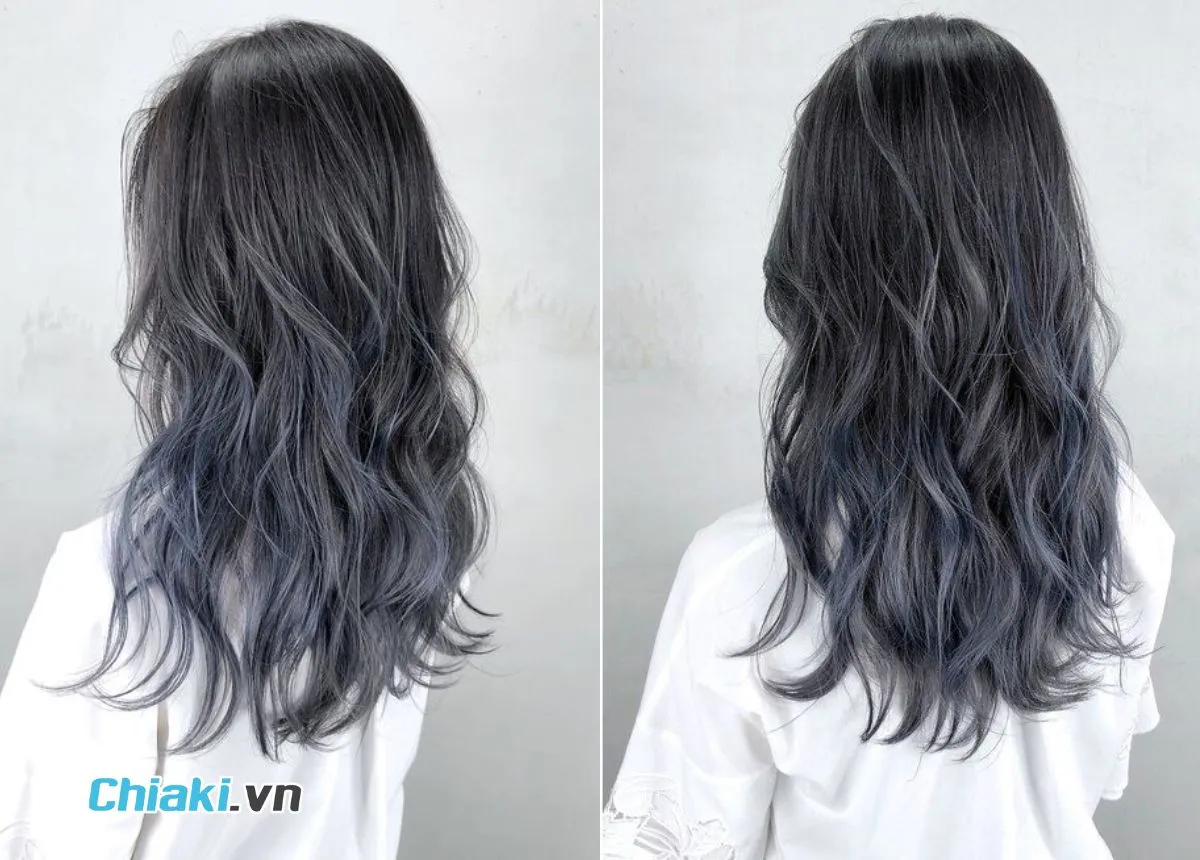 T&oacute;c m&agrave;u than ch&igrave; &aacute;nh kh&oacute;i trầm