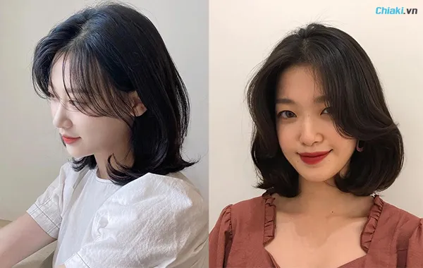 t&oacute;c ngắn uốn cụp m&aacute;i bay