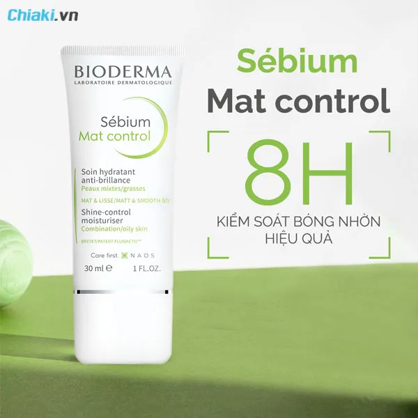 kem dưỡng bioderma xanh cho da dầu mụn, kem dưỡng bioderma xanh dưỡng
