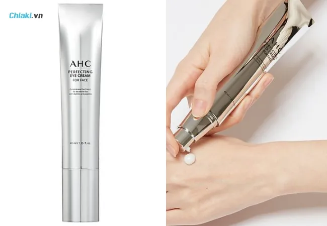 Kem dưỡng mắt AHC Perfecting Eye Cream for Face l&agrave;m s&aacute;ng v&agrave; chống l&atilde;o h&oacute;a