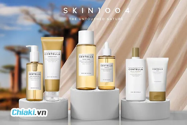 Bộ sưu tập mỹ phẩm thương hiệu Skin1004