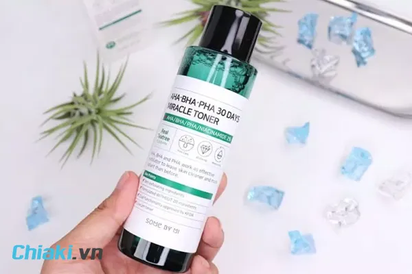 AHA-BHA-PHA 30 Days Miracle Toner H&agrave;n Quốc d&agrave;nh cho da dầu mụn