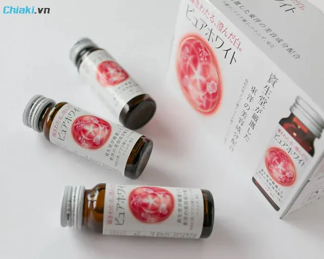 Collagen nước của Nhật cho người tr&ecirc;n 40 tuổi Pure White Shiseido