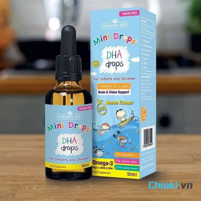 DHA cho trẻ sơ sinh Natures Aid