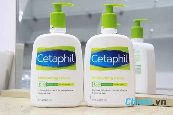 Kem dưỡng ẩm dạng lotion Cetaphil Moisturizing d&agrave;nh cho mặt v&agrave; body