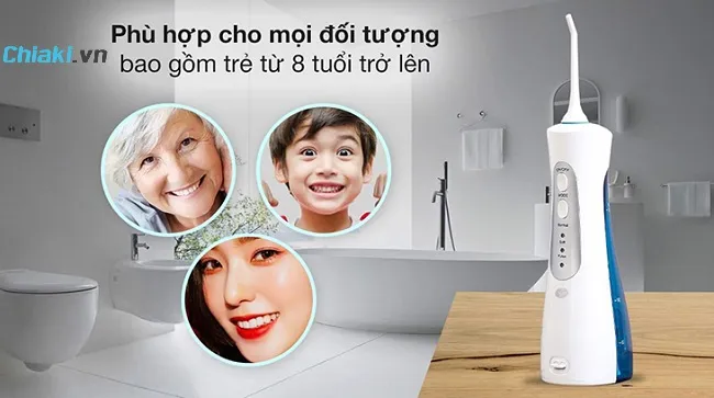 Đối tượng th&iacute;ch hợp sử dụng m&aacute;y tăm nước