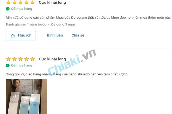 Review nước c&acirc;n bằng D Program
