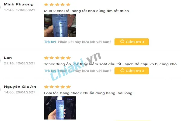 Đ&aacute;nh gi&aacute; từ người d&ugrave;ng nước hoa hồng SVR Physiopure Tonique