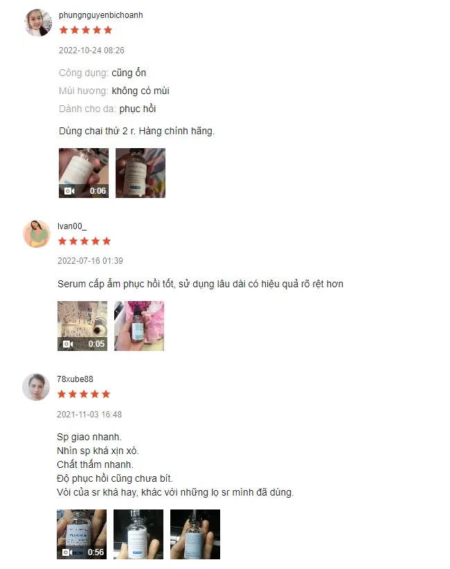 TOP 9 serum cho da nhạy cảm tốt hiện nay