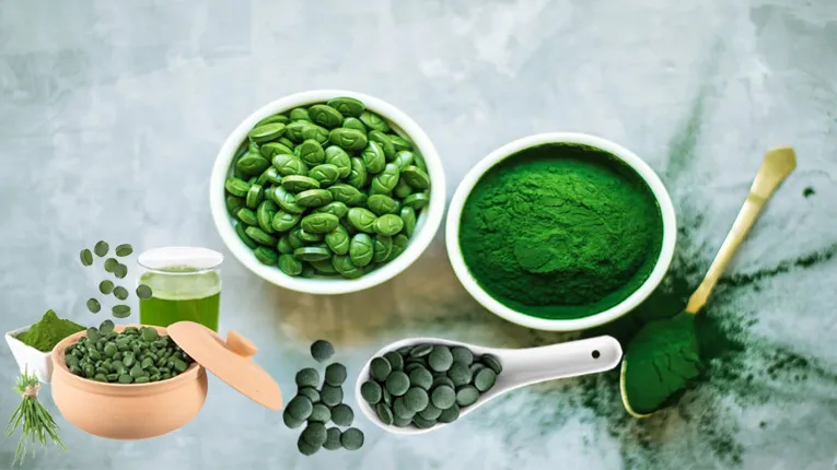 Tảo xoắn Nhật Bản c&oacute; 2 dạng ch&iacute;nh l&agrave; dạng bột v&agrave; dạng vi&ecirc;n