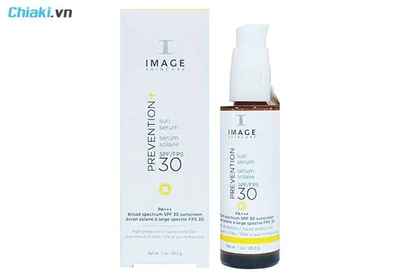 kem chống nắng Image dạng t&iacute;nh chất Prevention+ Sun Serum SPF 30