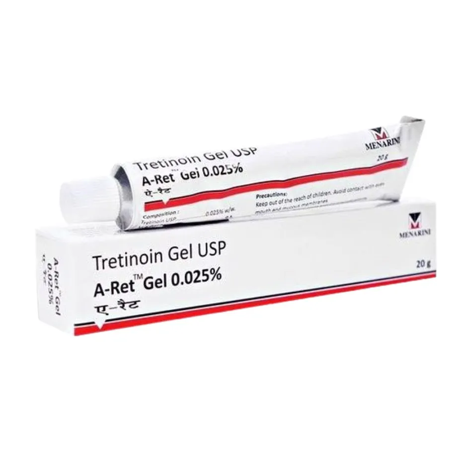 Kem trị mụn Tre Gel USP Aret 0.05% giảm mụn v&agrave; trẻ h&oacute;a da