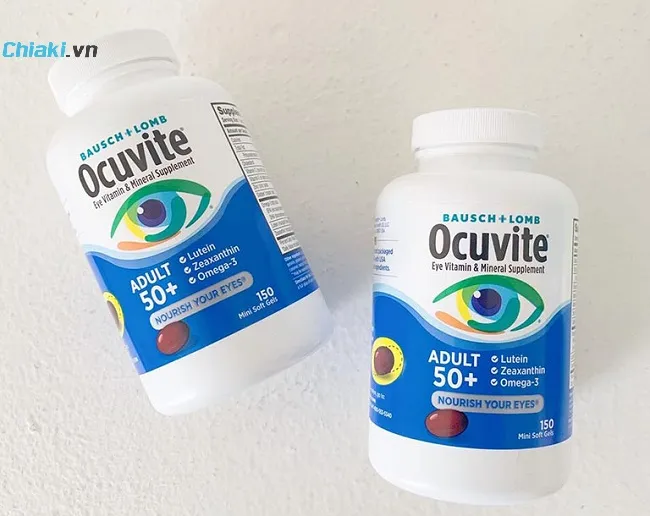 Vi&ecirc;n uống Ocuvite Adult 50+