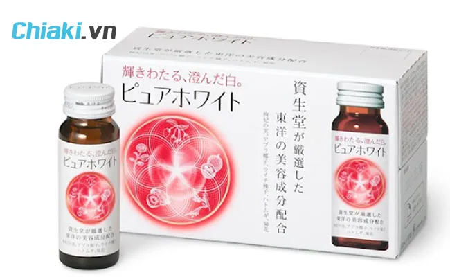 collagen shiseido pure white dạng nước (mẫu mới)