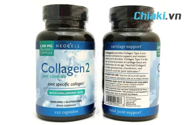 Vi&ecirc;n uống Collagen NeoCell type 2