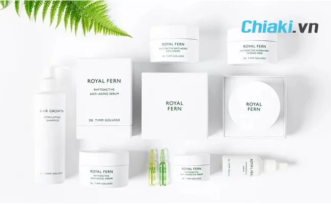 H&atilde;ng mỹ phẩm của Đức Royal Fern