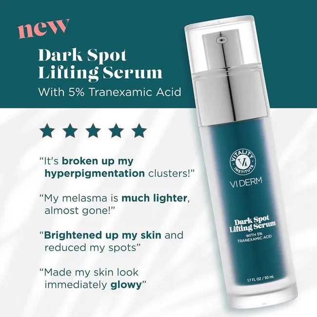 Tinh chất hỗ trợ s&aacute;ng da VI Derm Dark Spot Lifting Serum